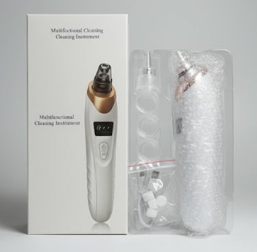 Face Vacuum Suction Blackhead Remover Pore Cleaner Electric Deep Cleansing Tool For Nose And Face.