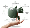 Human Hand Style Heated Neck And Shoulder Massager Portable Wireless Deep Tissue 4D Finger Pressure.