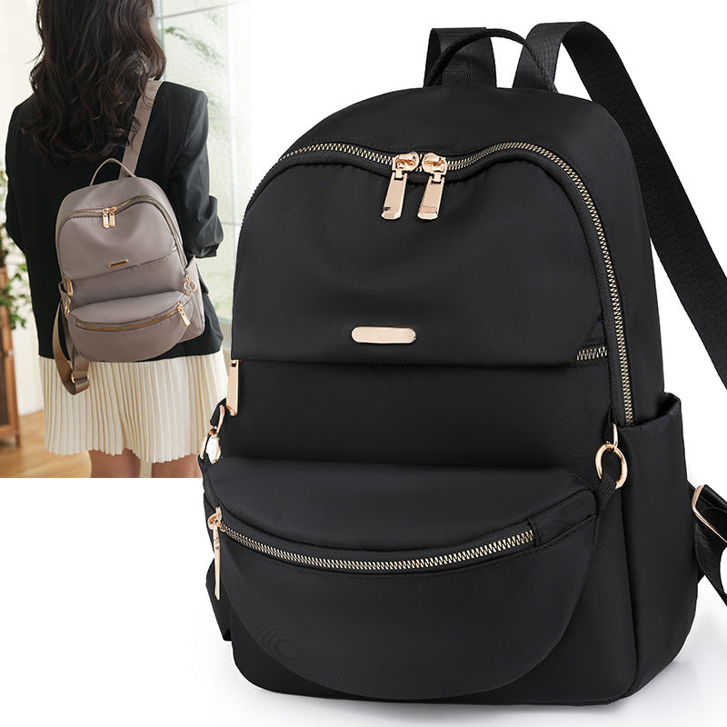 Fashion Women’s Travel Backpack | Stylish Large Capacity | Detachable Small Bag Included | Black.